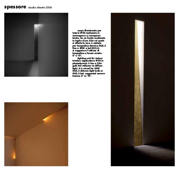 Spessore Recessed Wall Light by Cirrus Lighting