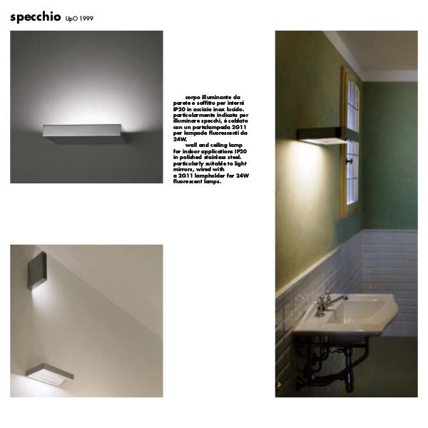 Viabizzuno by Cirrus Lighting - Architectural Lighting Range Specchio by Cirrus Lighting