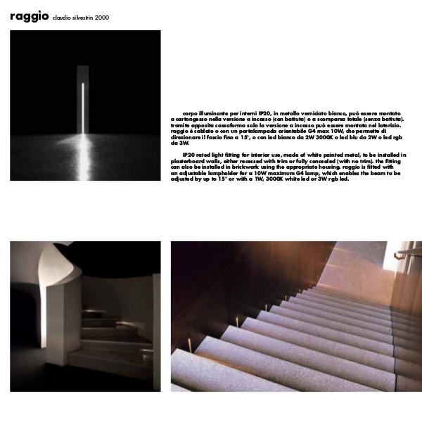 Raggio Recess Wall Light by Cirrus Lighting