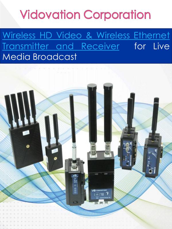 Enterprise IPTV Video Networking Wireless Video HD Transmitters