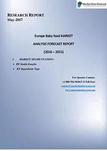 Current Trends in  Europe Frozen Bakery Products Market  Market 2016-