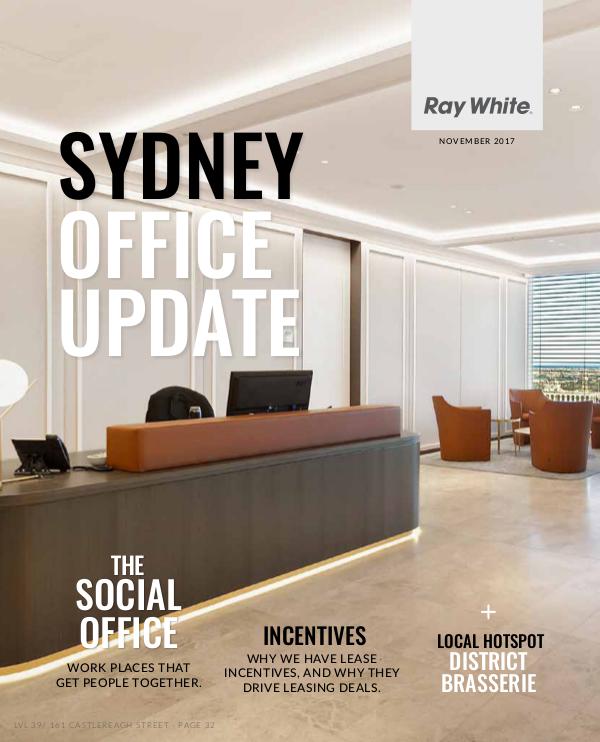 Sydney Office Update Sydney Office Update November Edition