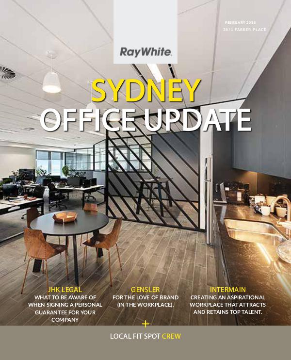 Sydney Office Update February Leasing Magazine