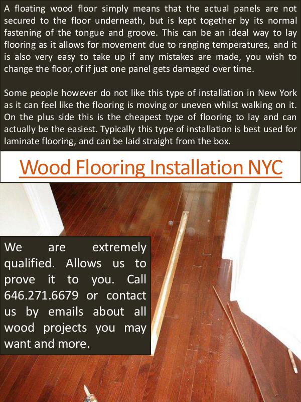 Hardwood flooring nyc Wood Flooring Installation NY