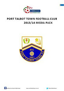 Port Talbot Town Football Club 2013/14 season media pack