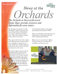 The Orchards Newsletter 2013