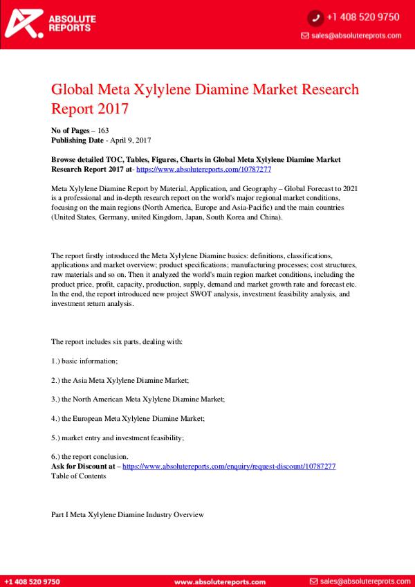 Meta-Xylylene-Diamine-Market-Research-Report-2017