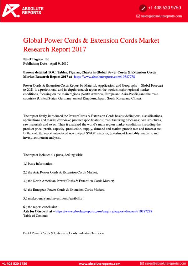 28-07-2017 Power-Cords-Extension-Cords-Market-Research-Report