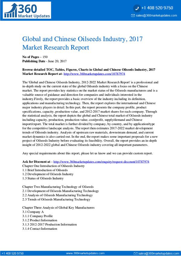Oilseeds-Industry-2017-Market-Research-Report