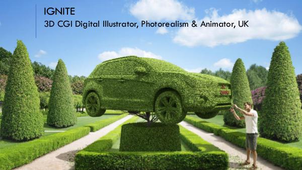 IGNITE - 3D CGI Digital Illustrator, Photorealism & Animator, UK IGNITE