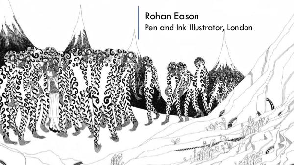 Rohan Eason - Pen & Ink Illustrator, London Rohan Eason