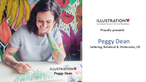 Peggy Dean - Lettering, Botanical & Watercolor, Portland peggy