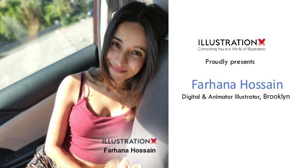 Farhana Hossain - Digital Illustrator & Animator, Brooklyn Farhana Hossain