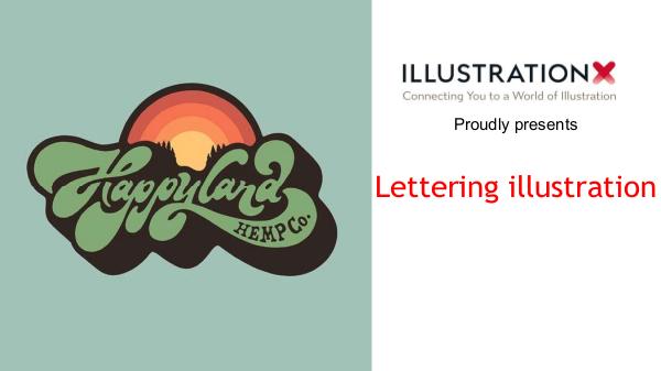 Lettering illustration lettering