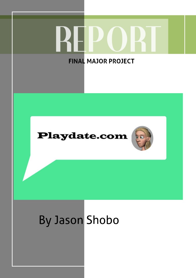 Final major project (report) By Jason Shobo) Jason Shobo