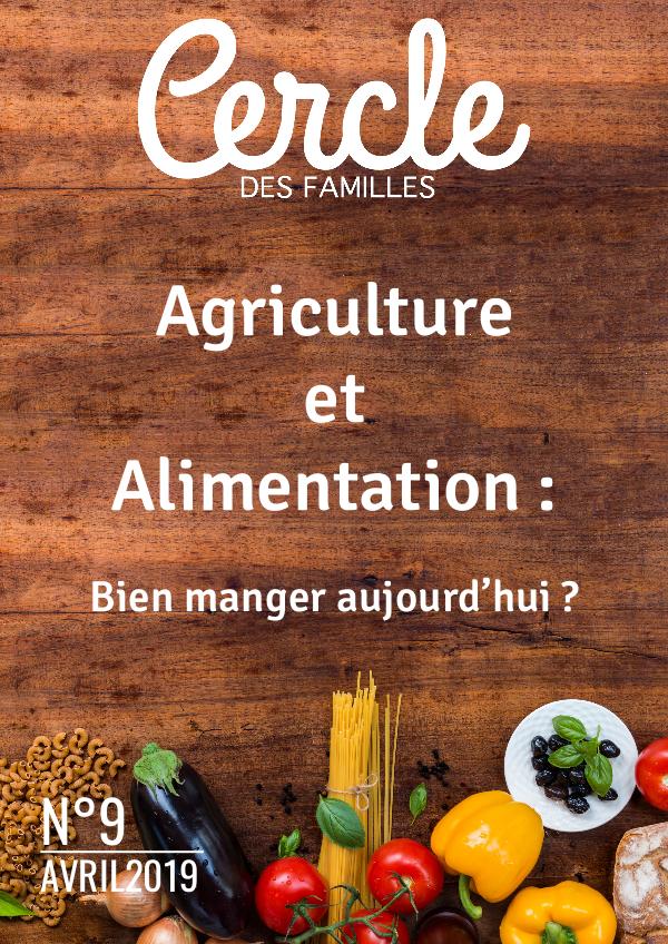 2019 #9 Agriculture et Alimentation