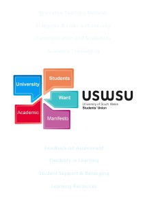 Guide to the Union - Academic Manifesto