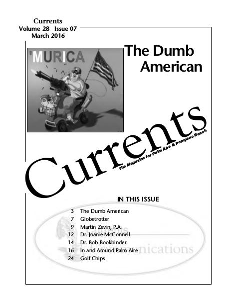 CURRENTS     March 2016 Currents March 2016