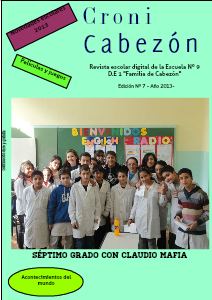 Cronicabezon- Revista Escolar- 2013