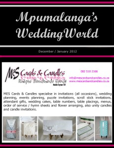 gww septoct 2011 Mpumalanga's Wedding World - Dec-Jan2012