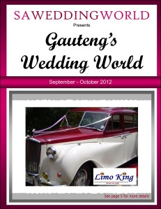SA Wedding World_Sept_Oct_2012 Gauteng\'s Wedding World - Sept/Oct 2012