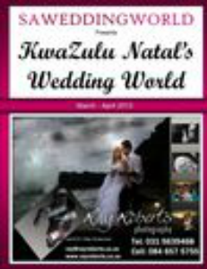 SA WEDDING WORLD MARCH - APRIL 2013 KZN