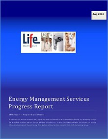 Life Healthcare Savings Report - August 2013