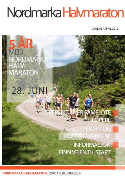 Nordmarka Halvmaraton 1