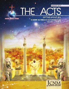 THE ACTS August 2013 English