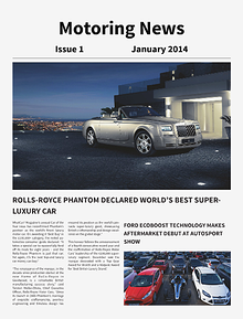Motoring News Issue January 2014