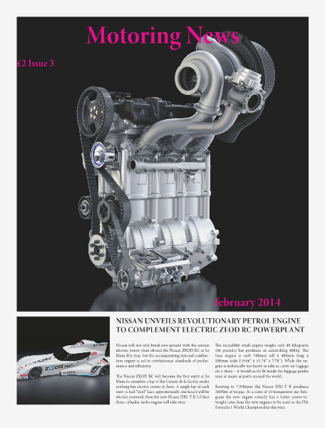 Motoring News Issue 3 February 2014