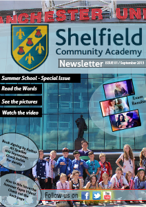 Ormiston Shelfield Community Academy September 2013 Issue