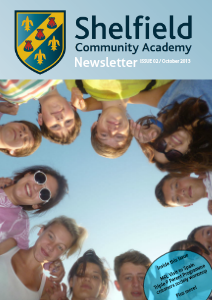Ormiston Shelfield Community Academy October 2013 Issue