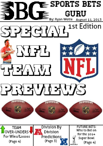 Sports Bets Guru 2013 NFL Season Team Preview