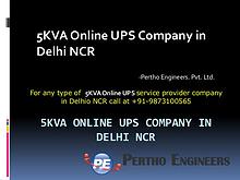 5KVA online ups repair company delhi ncr