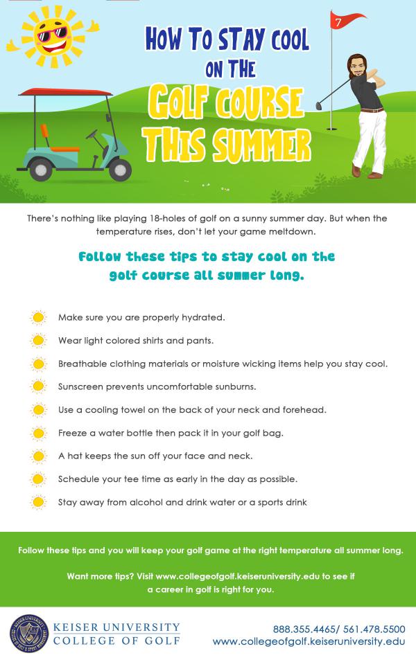The Difference Between Play Golf and Golfing How to Stay Cool on the Golf Course this Summer