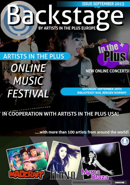 ARTISTS IN THE PLUS September 2013