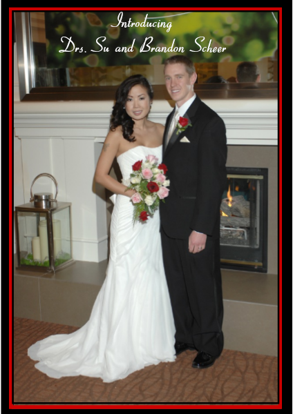 Wedding Magazine Drs. Brandon & Su Scheer