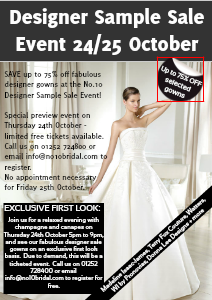 Designer Sample Sale Event Oct 2013