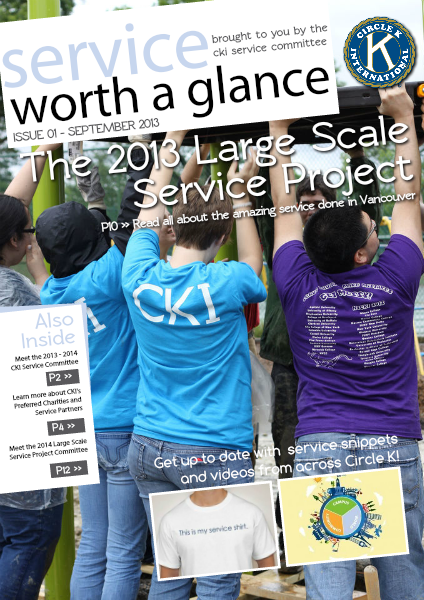 Service Worth A Glance Issue 01 - September 2013