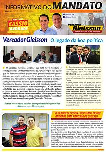 Informativo de Mandato - Vereador Gleisson