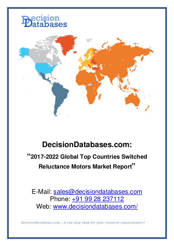 Market Report Global Switched Reluctance Motors Market Report