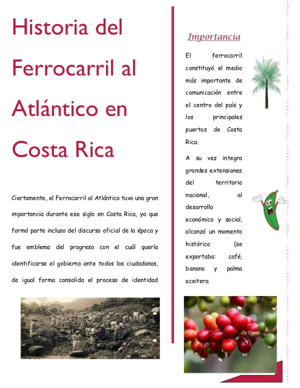 Historia del Ferrocarril al Atlántico en Costa Rica REVISTA digital sobre la historia del ferrocarril