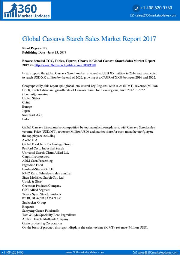 Global-Cassava-Starch-Sales-Market-Report-2017