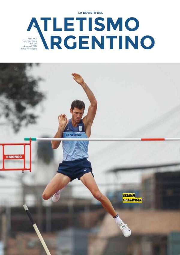 Atletismo Argentino Año XXX Número 218 - Agosto 2020
