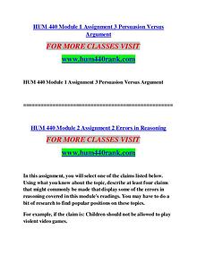 HUM 440 RANK Imagine Your Future /hum440rank.com