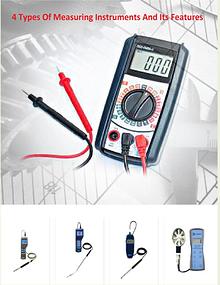 4 Types Of Measuring Instruments And Its Features