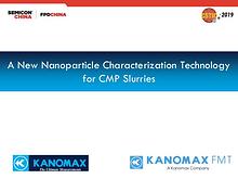 A New Nanoparticle Characterization Technology for CMP Slurries