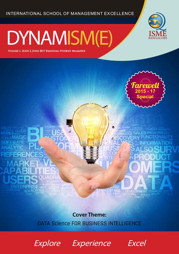 DYNAMISM(E) - Biannual Student Magazine June-2017