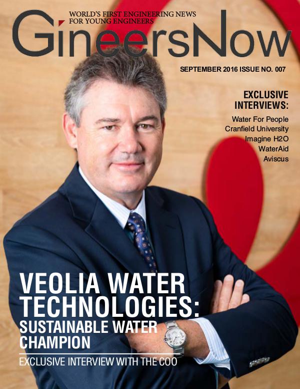 Veolia Water Technologies by GineersNow Engineering Magazine GineersNow Engineering Magazine September 2016